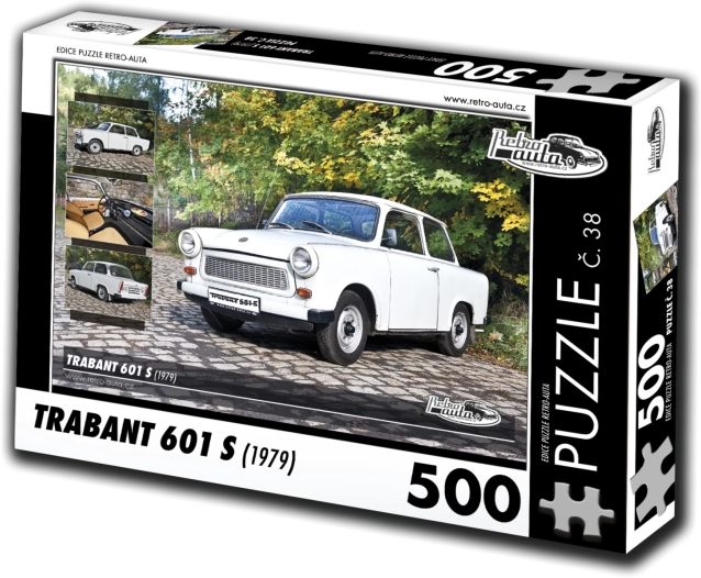 Puzzle RETRO-AUTA Trabant 601 S (1979) 500 piese