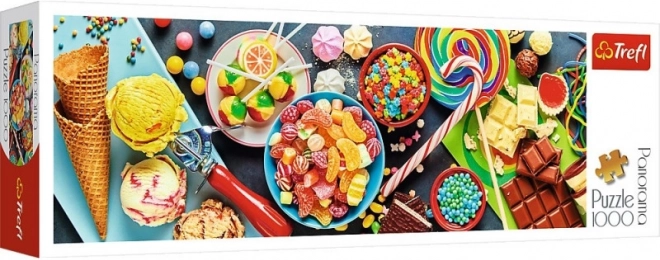 Puzzle panoramic Plăcerea dulce 1000 piese