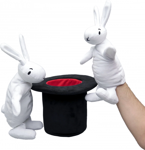 Bob și Bobek păpuși de pluș cu pălărie