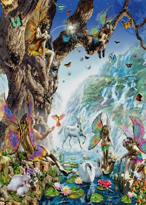 Puzzle Văile zânelor apei 2000 piese SCHMIDT