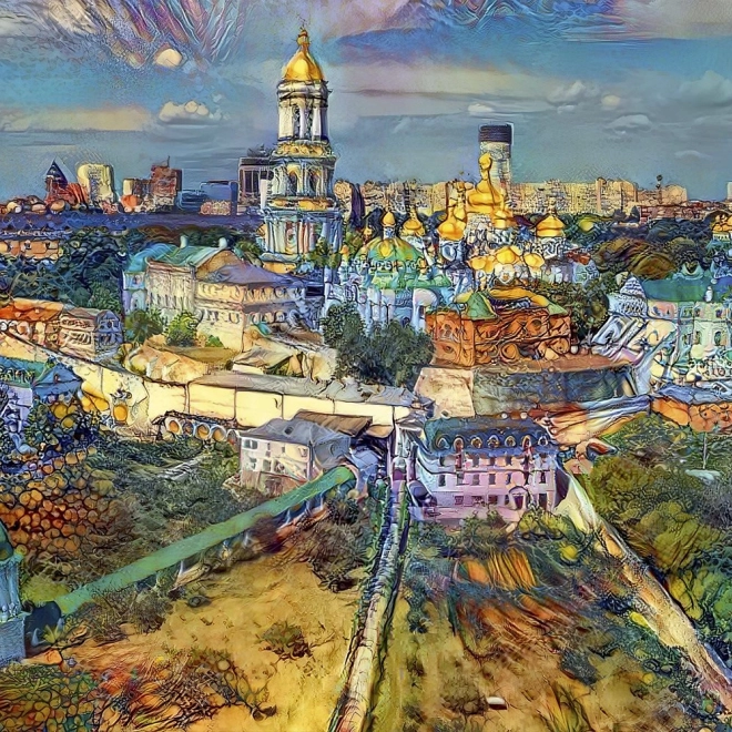 BLUEBIRD puzzle Kiev, Ucraina 1000 piese