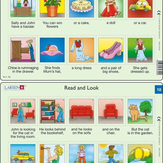 Puzzle engleză – text scurt, 10 piese