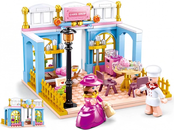Set de construcție Sluban Girl's Dream Village – brutărie de epocă