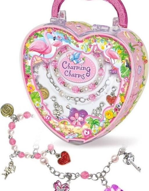 Set creativ Pecoware bijuterii – flamingo