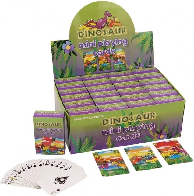 Cărți de joc mini Dinozauri (54 foi)