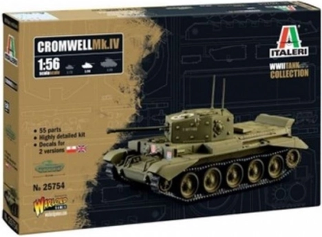 Model din plastic al tancului Cromwell MkIV 1/56