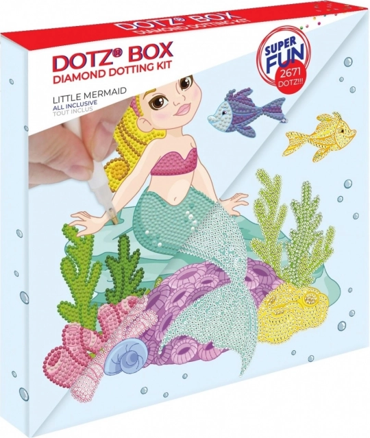 Set Diamond Dotz Mica sirenă