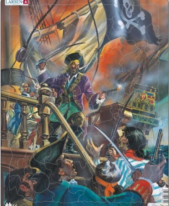 Puzzle Pirați 85 de piese de la LARSEN