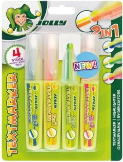 Marcatori bicolori - set 4 buc