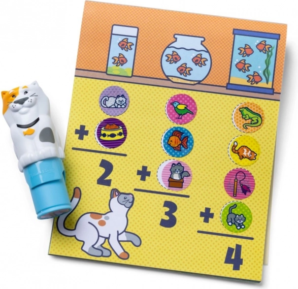 Sticker WOW! set dublu cu autocolante - Câine și Pisică (900 autocolante)