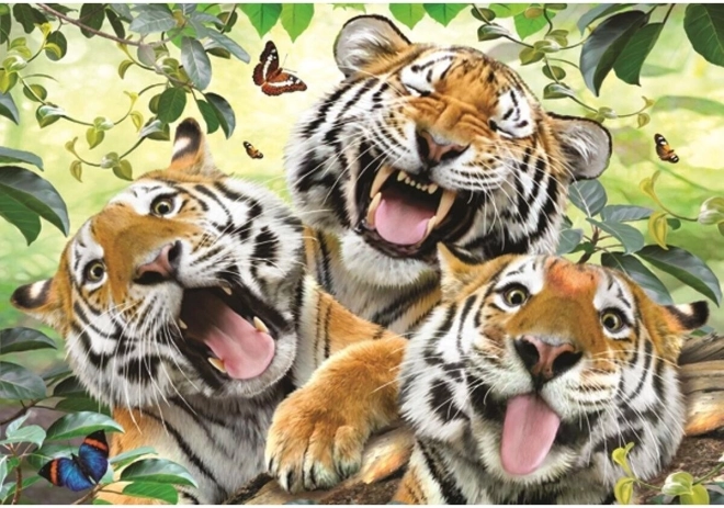 Puzzle Selfie de Tigru 260 Piese
