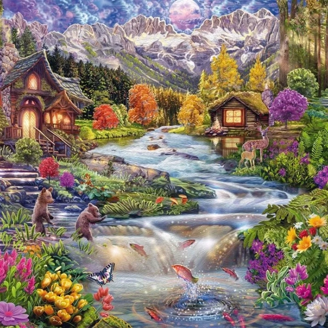 Puzzle Pârâu de munte 2000 de piese