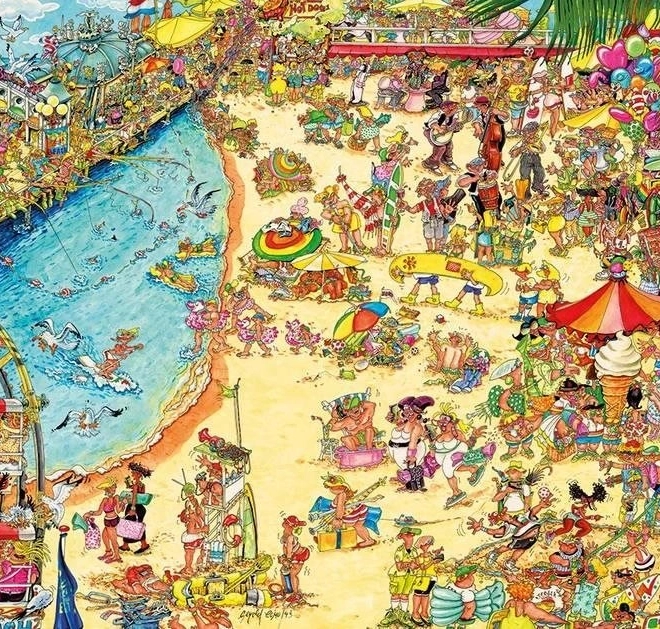 Puzzle Glume de Coastă 1000 piese