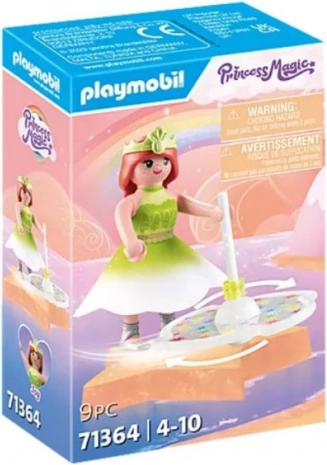 Playmobil Princess Magic – titirez curcubeu ceresc cu prințesă