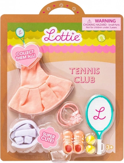 lottie ținută tenismenă pentru păpuși