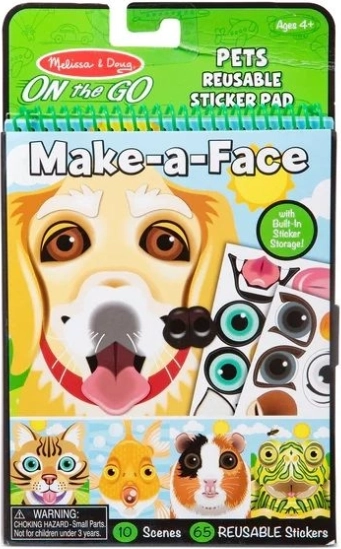 Set creativ Make-a-Face: Animale de companie