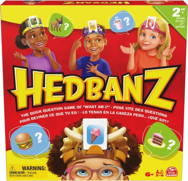 Joc de societate Hedbanz - ghicirea personajelor și obiectelor