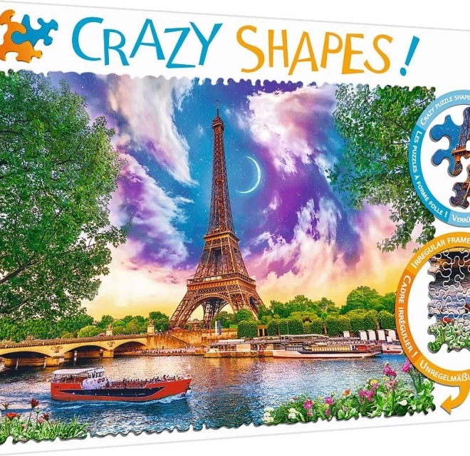Puzzle 600 Crazy Shapes - Cerul deasupra Parisului