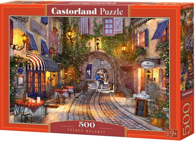 Puzzle 500 piese - Trotuar francez