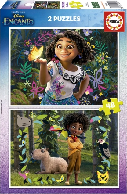 Puzzle Encanto 2x48 piese