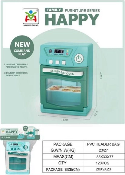 Cuptor de copii cu efecte 15 cm