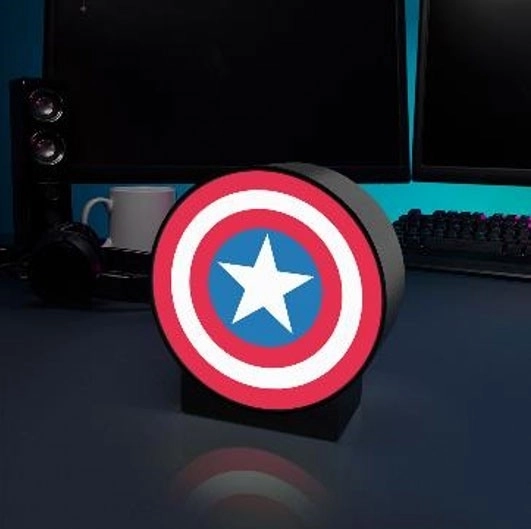 Lumină box CAPITAN AMERICA pe baterii AAA