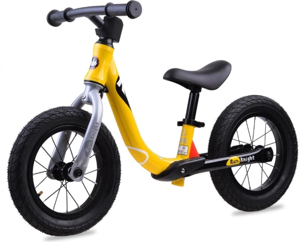 Bicicletă fără pedale Royalbaby pentru copii – Galbenă
