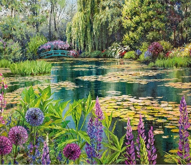 Puzzle Cherry Pazzi Grădina viselor mele 1000 bucăți