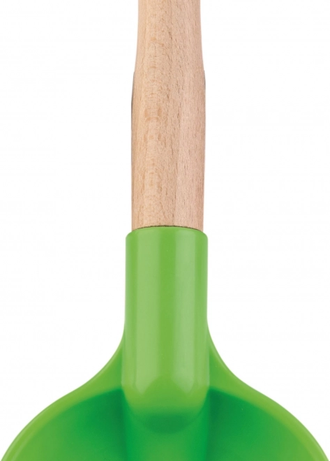 Androni Lopată cu mâner din lemn lungime 34 cm – Verde