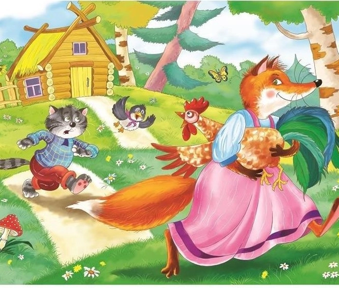 ART PUZZLE puzzle Hoțul de păsări de curte – 50 de piese