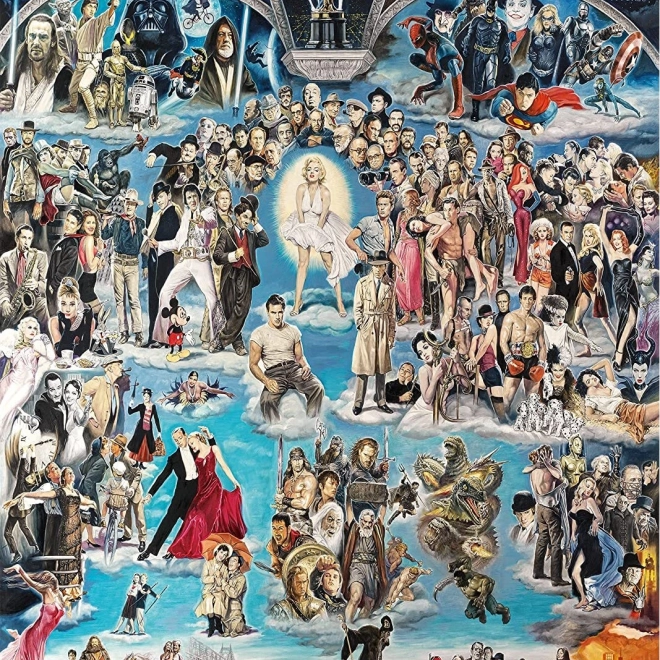 Puzzle Hollywood – Aleea Celebrităților 3000 piese SCHMIDT