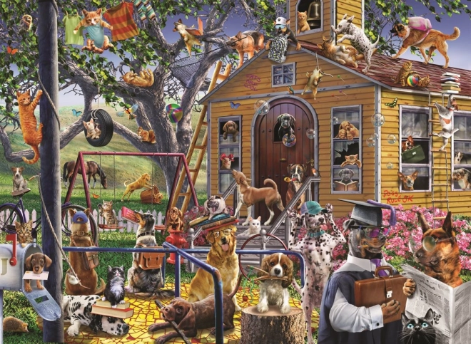 Puzzle ANATOLIAN Căței năzdrăvani 1000 piese