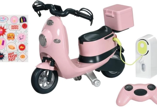 Scuter electric pentru păpuși BABY born