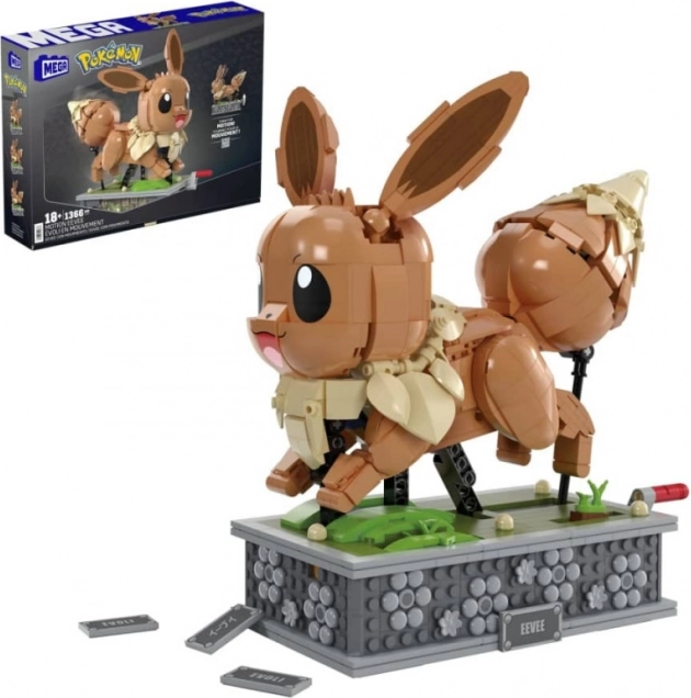 Set de construcție Mega Pokémon Evoli