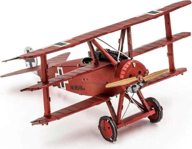 Puzzle 3D de Metal Earth - avion Fokker Dr. I