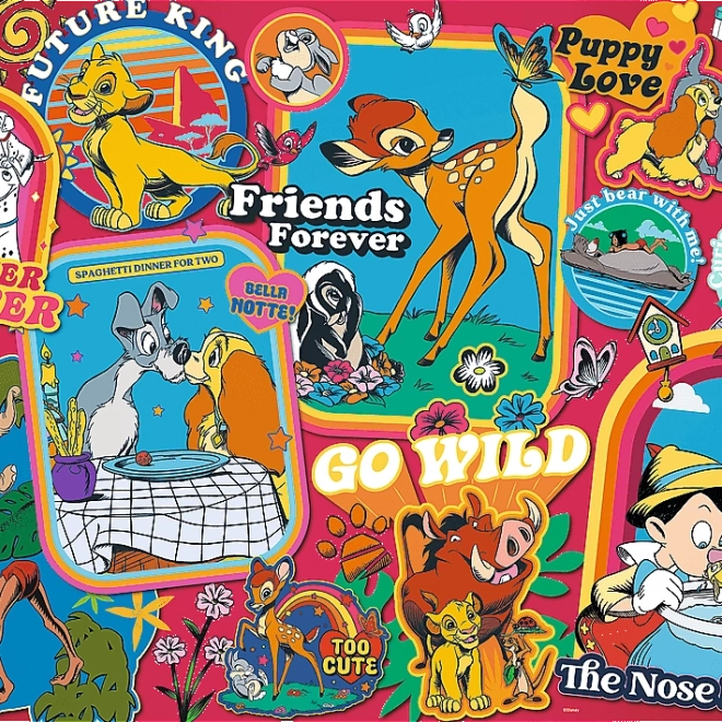 Puzzle 500 piese DISNEY de-a lungul anilor