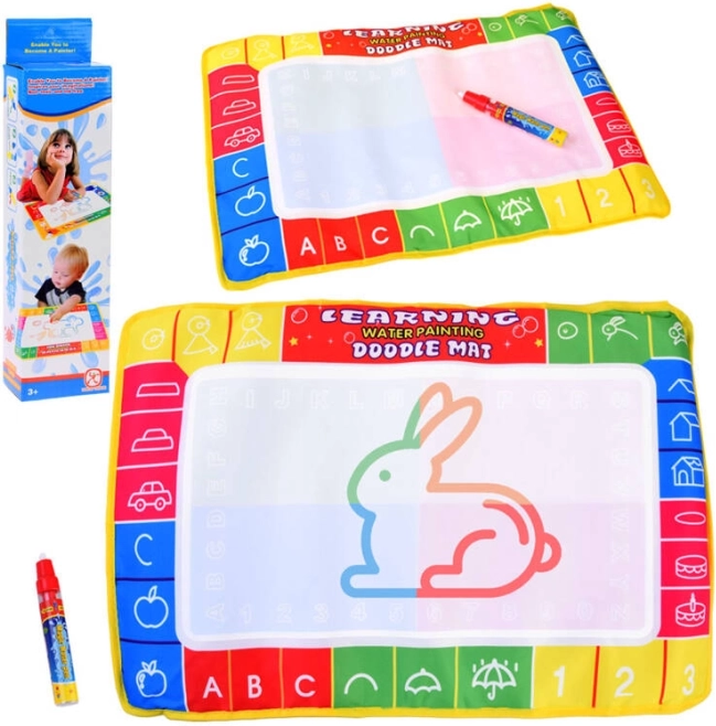 Covoraș magic de desen cu apă, cu stilou, 44 × 29 cm