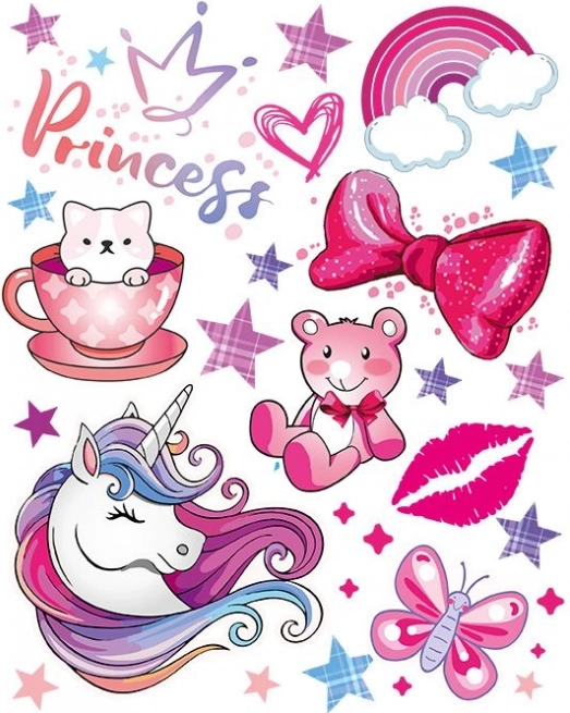 Sticker termotransfer Unicorn – coală mare