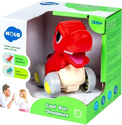 Dinozaur interactiv pe roți cu maxilar mobil