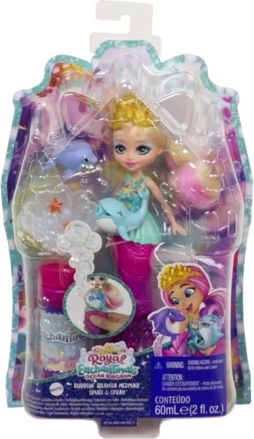 Păpușă sirenă cu bule Enchantimals Atlantia