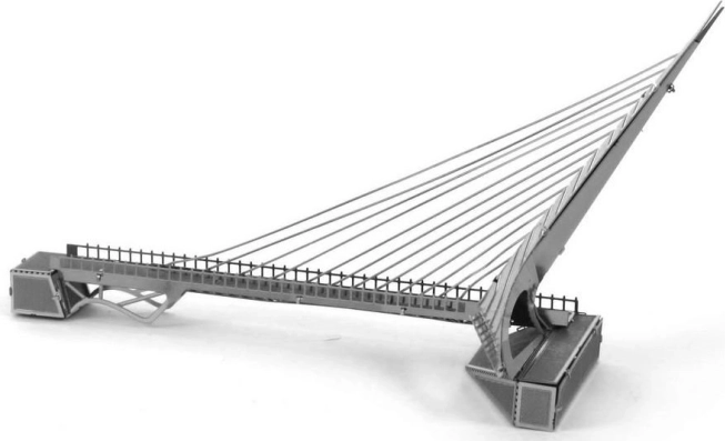 Puzzle 3D Metal Earth Podul Sundial