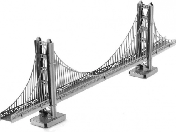 Metal Earth puzzle 3D pod Mostul Golden Gate