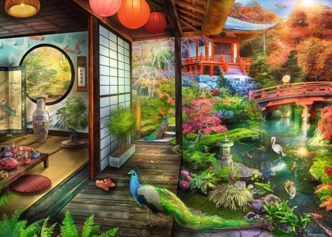 RAVENSBURGER puzzle Grădina japoneză 1000 de piese