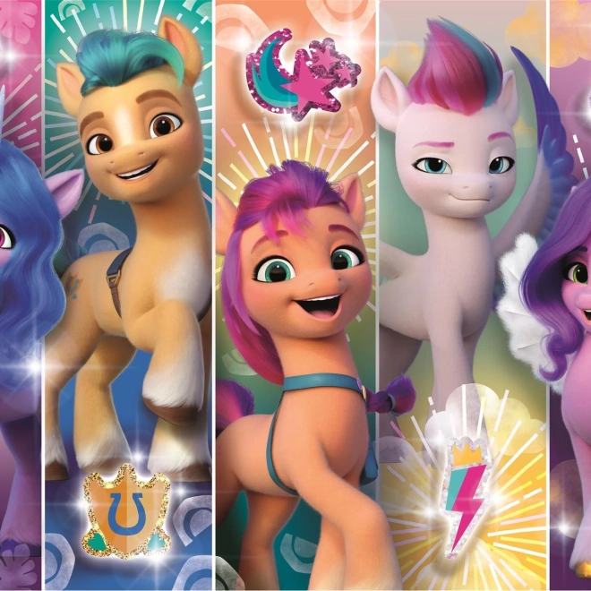 Puzzle 104 piese Super Color My Little Pony