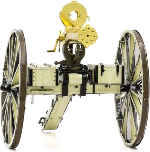 Puzzle 3D Vestul Sălbatic: Gatling Gun