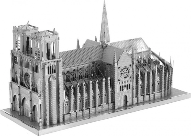 Metal Earth puzzle 3D catedrala Notre-Dame