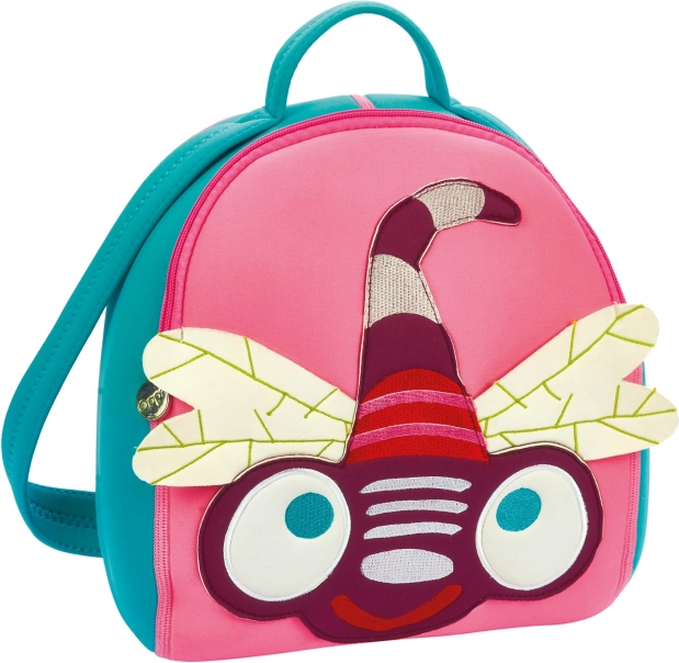 Rucsac pentru copii cu motiv de libelulă 24 cm