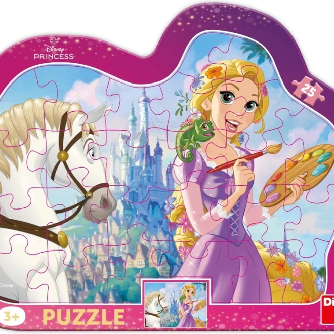 Puzzle Dino Prințesa Rapunzel 25 piese