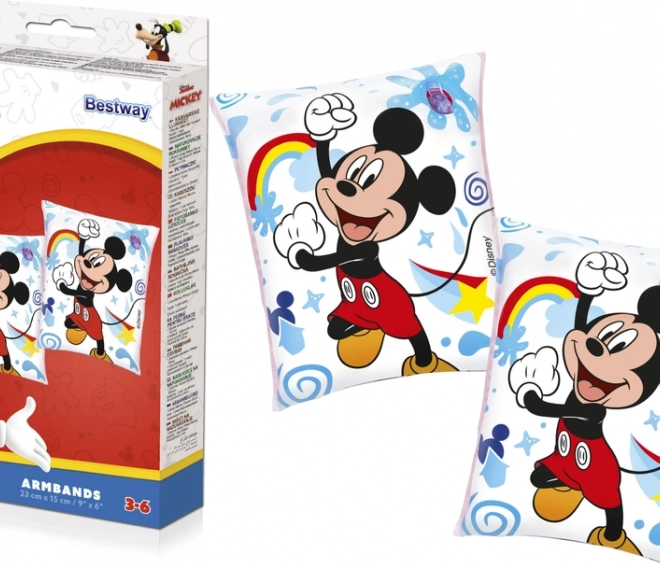 Aripioare gonflabile DISNEY MICKEY MOUSE pentru copii 3–6 ani