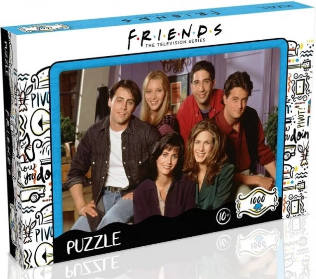 Puzzle 1000 piese Prietenii – apartament